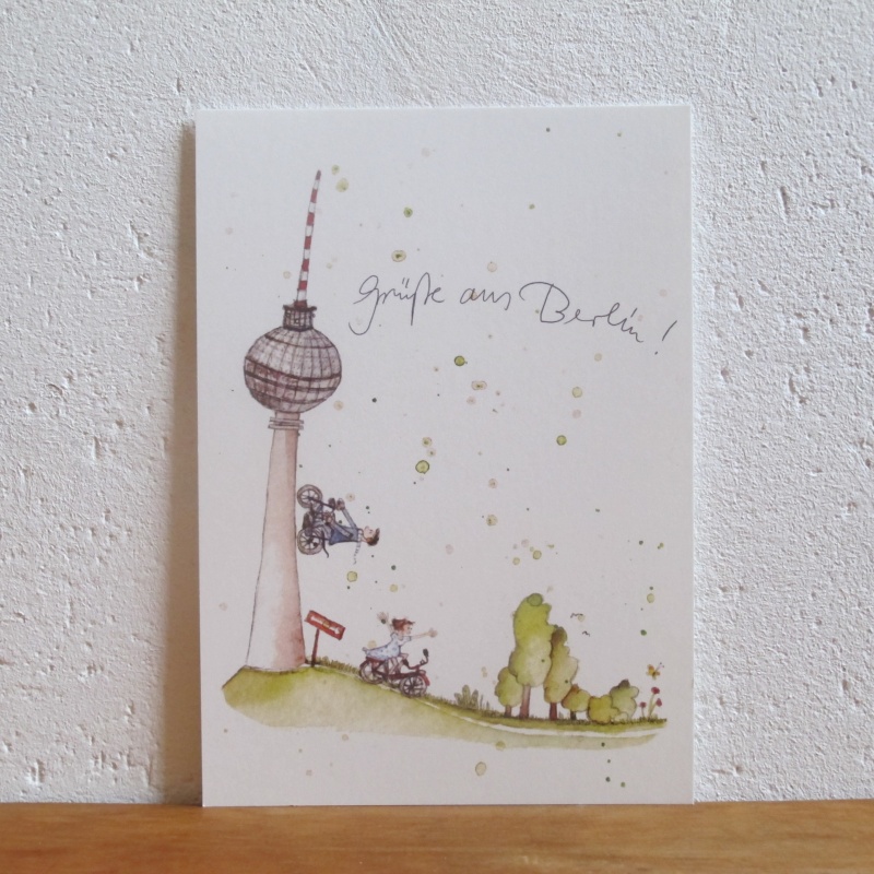 Berliner Fernsehturm Postkarte