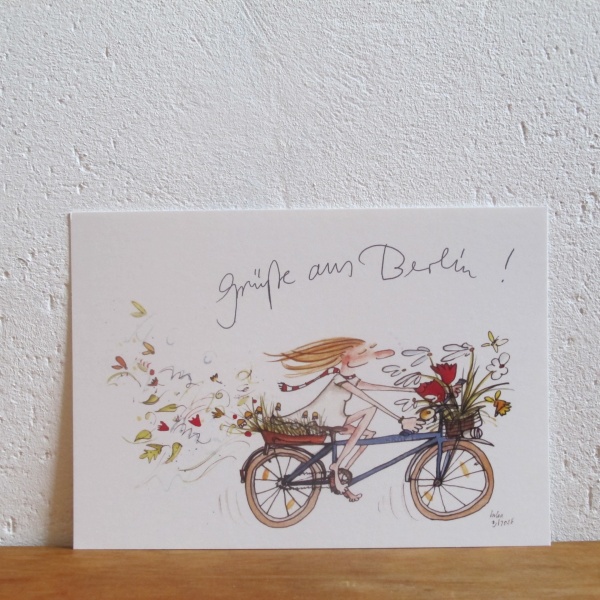 Grüße aus Berlin + Fahrrad
