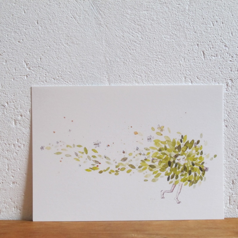 Blätterwesen Frühling