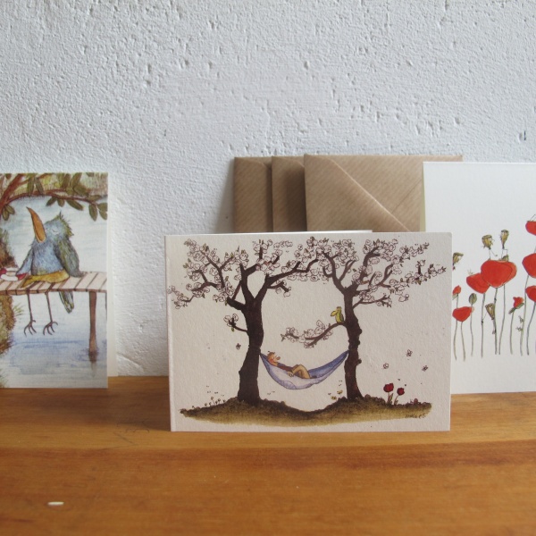 Kleine Briefkarte